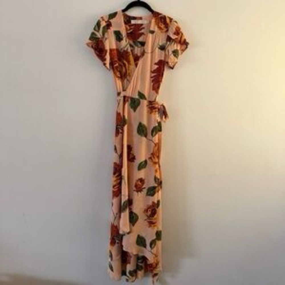 Christy Dawn‎ Peach Floral The Autumn Dress - Picture 8 of 14